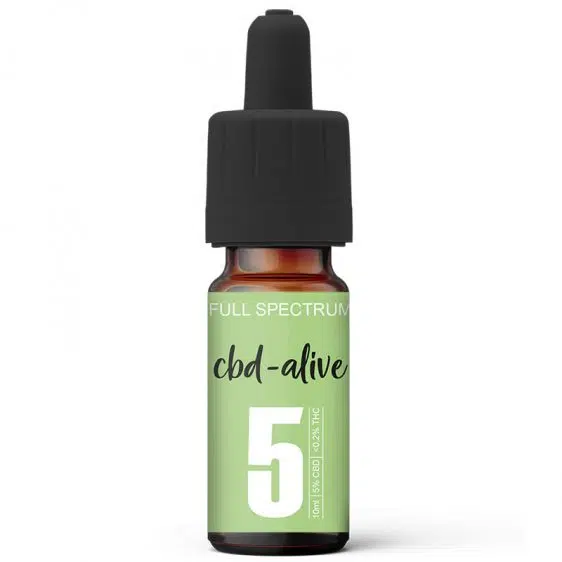 CBD oil 5% plné spektrum 1